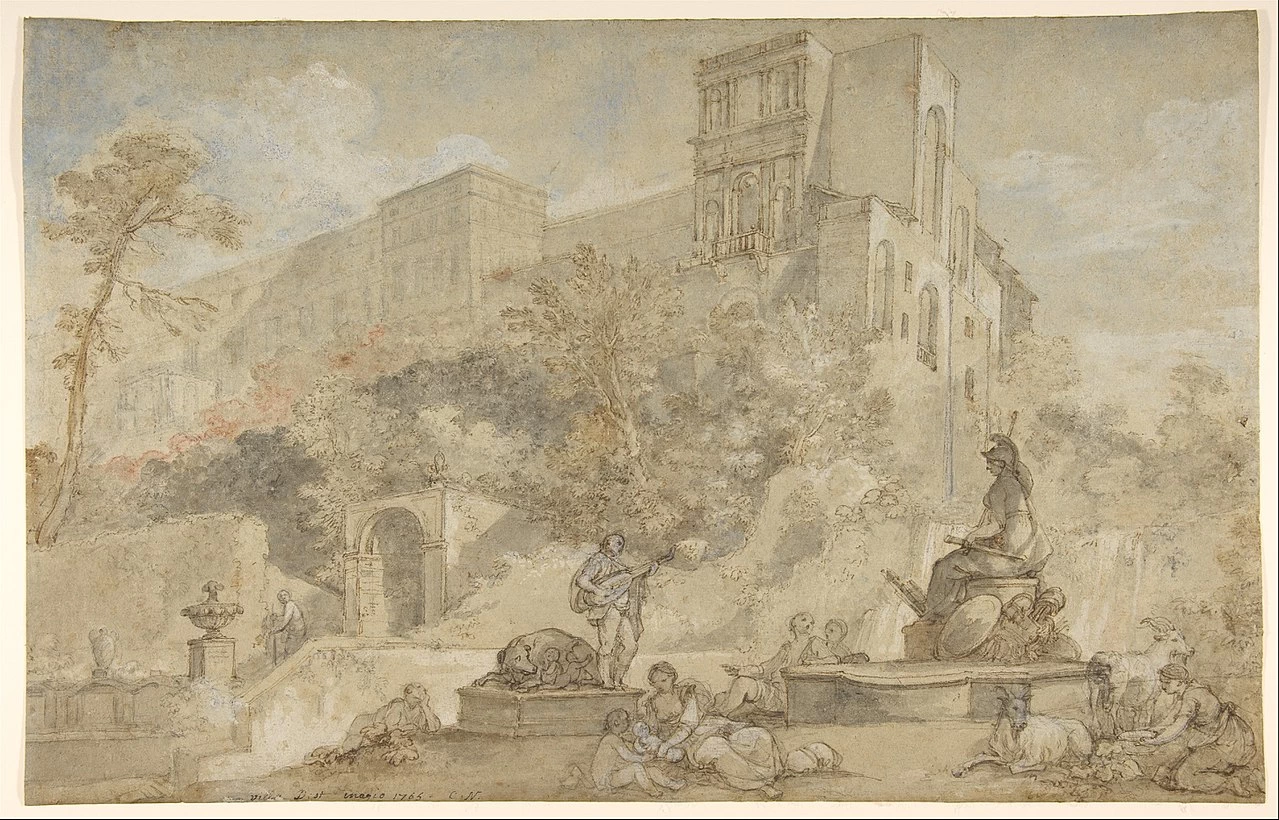 La Fontana di Roma a Villa d'Este, Tivoli - Metropolitan Museum of Art